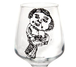 Load image into Gallery viewer, Wanna be a Litle Mermaid Wine Glass - Designremo
